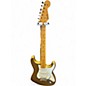 Used Fender Lincoln Brewster Signature Stratocaster Aztec Gold Solid Body Electric Guitar thumbnail