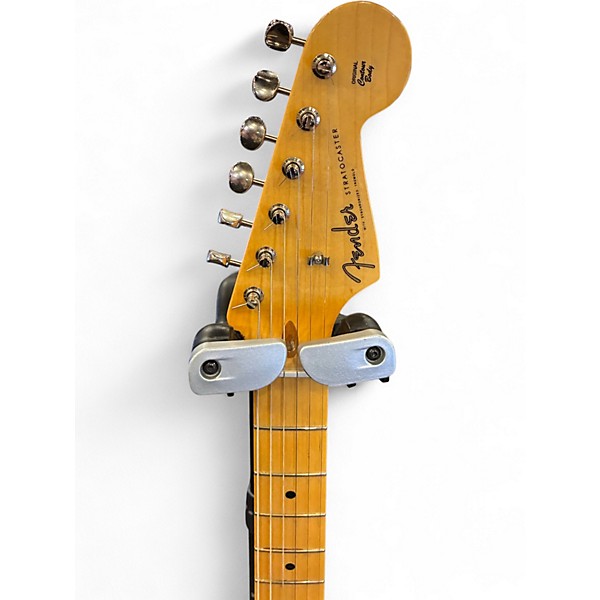 Used Fender Lincoln Brewster Signature Stratocaster Aztec Gold Solid Body Electric Guitar