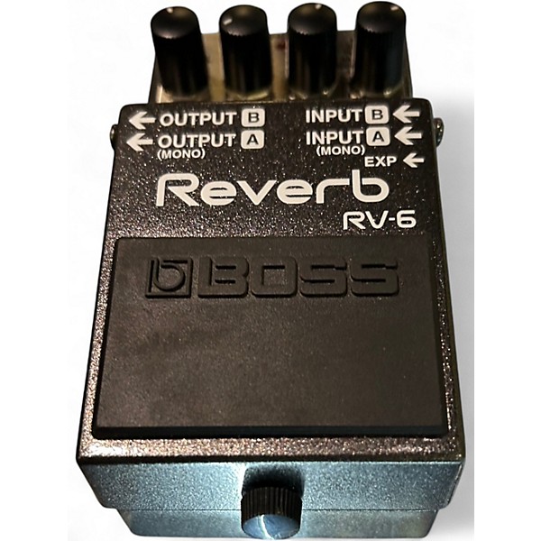Used BOSS RV6 Digital Reverb Effect Pedal