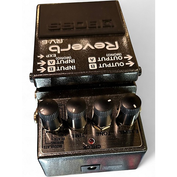 Used BOSS RV6 Digital Reverb Effect Pedal