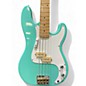 Vintage 1970s Hondo Deluxe Series 830 Seafoam Green Electric Bass Guitar