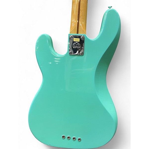 Vintage 1970s Hondo Deluxe Series 830 Seafoam Green Electric Bass Guitar