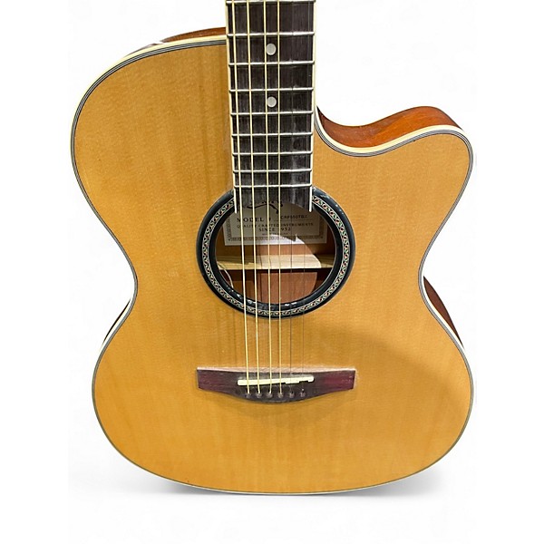 Used Carlo Robelli CRF550TBX Natural Acoustic Electric Guitar