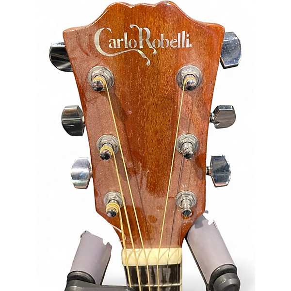 Used Carlo Robelli CRF550TBX Natural Acoustic Electric Guitar