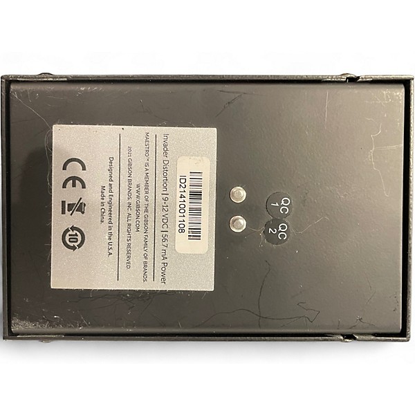 Used Maestro invader Effect Pedal