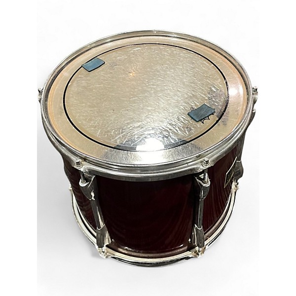 Used Yamaha 4 Piece Stage Custom CUSTOM BIRCH CRANBERRY Drum Kit