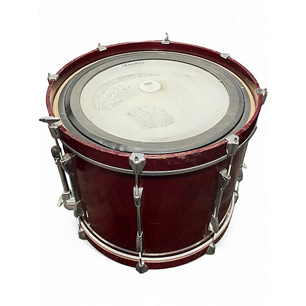 Used Yamaha 4 Piece Stage Custom CUSTOM BIRCH CRANBERRY Drum Kit