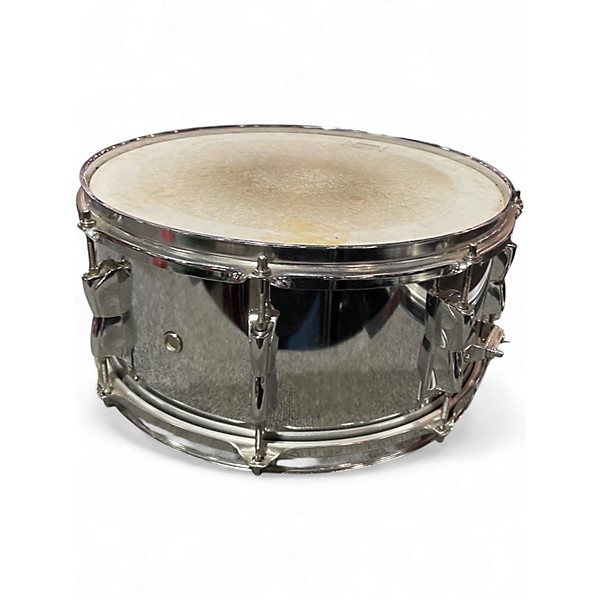 Used Yamaha 14in SD-246 STEEL SNARE Chrome Drum