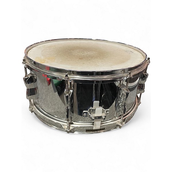 Used Yamaha 14in SD-246 STEEL SNARE Chrome Drum