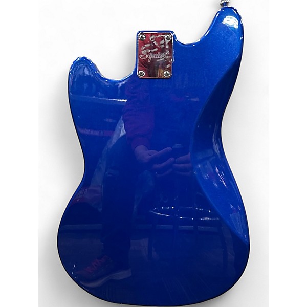 Used Squier Bullet Mustang HH Royal Blue Solid Body Electric Guitar