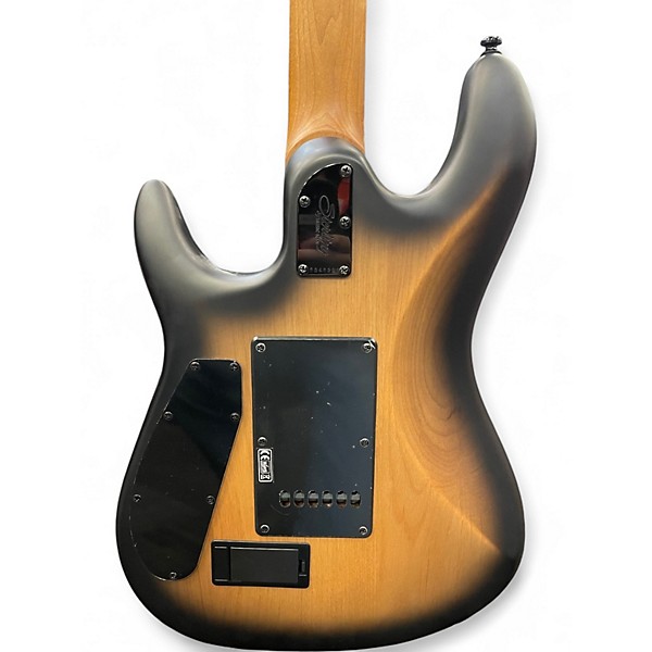 Used Sterling by Music Man Cutlass Burl Burst Solid Body Electric Guitar