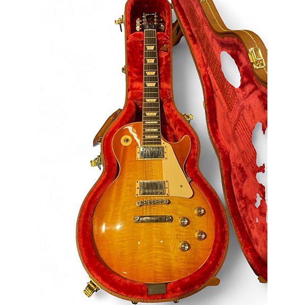 Used Gibson 60S LES PAUL STANDARD 2 Tone Sunburst Solid Body Electric Guitar