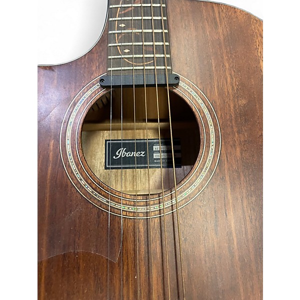 Used Ibanez AE295L NATURAL Acoustic Electric Guitar