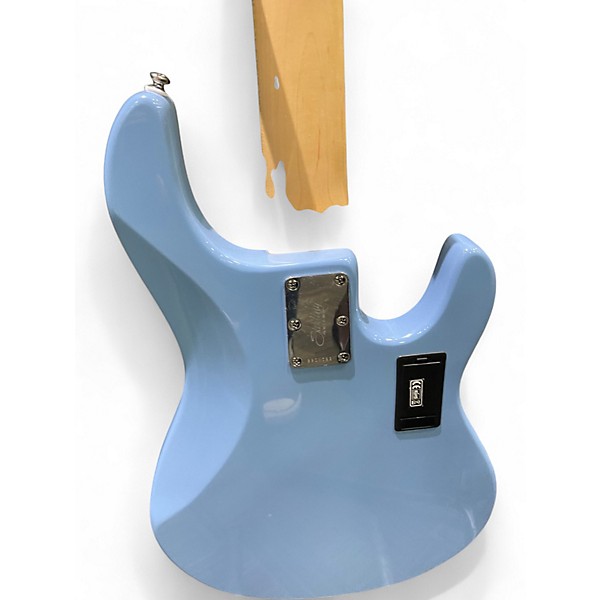Used Sterling by Music Man STINGRAY 5  LIGHT BLUE Electric Bass Guitar