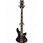 Used Schecter Guitar Research Omen Extreme 4 String Black Cherry Electric Bass Guitar thumbnail