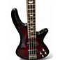Used Schecter Guitar Research Omen Extreme 4 String Black Cherry Electric Bass Guitar