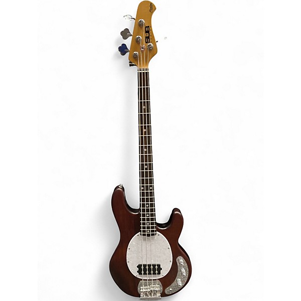 Used Sterling by Music Man Sub 4 SATIN WALNUT Electric Bass Guitar
