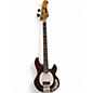 Used Sterling by Music Man Sub 4 SATIN WALNUT Electric Bass Guitar thumbnail