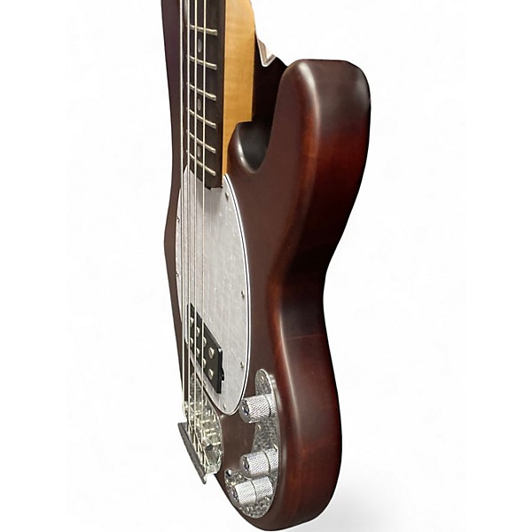 Used Sterling by Music Man Sub 4 SATIN WALNUT Electric Bass Guitar