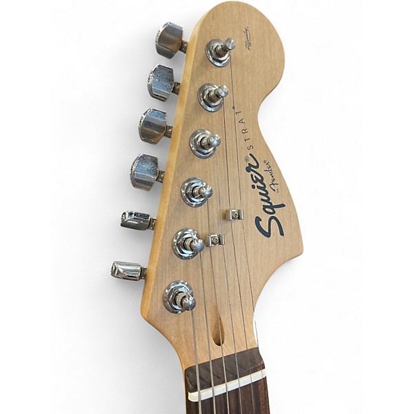 Used Squier Affinity Stratocaster Candy Apple Red Solid Body Electric Guitar