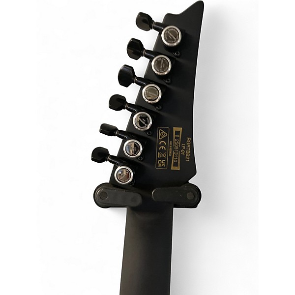 Used Ibanez RGRTBB21 Black Baritone Guitars