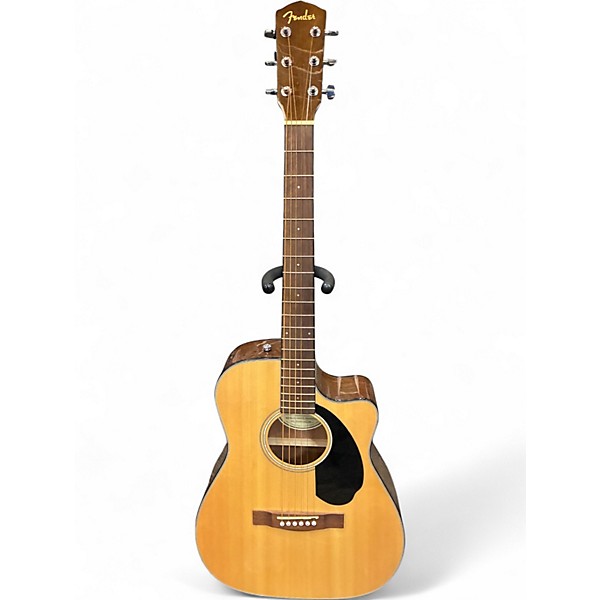 Used Fender CC60SCE Natural Acoustic Electric Guitar