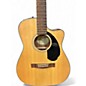 Used Fender CC60SCE Natural Acoustic Electric Guitar