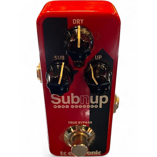 Used TC Electronic Sub N Up Mini Octaver Effect Pedal