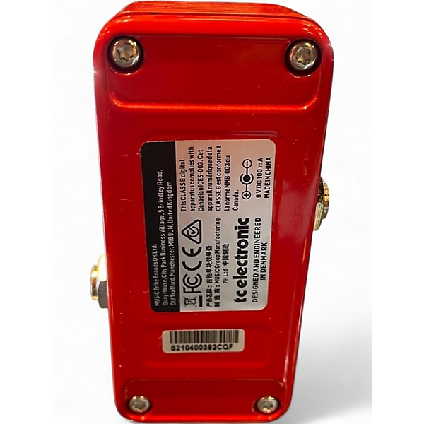 Used TC Electronic Sub N Up Mini Octaver Effect Pedal