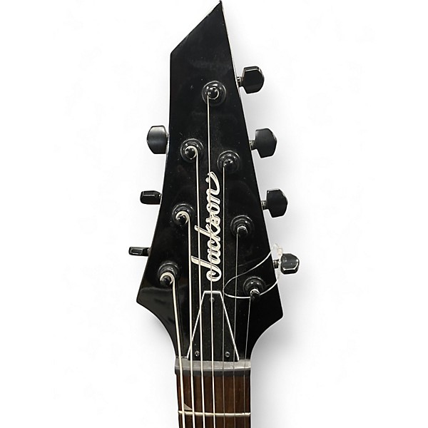 Used Jackson JS32-7 Dinky DKA 7 String Black Solid Body Electric Guitar