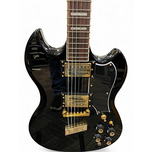 Used Guild Polara S-100 Kim Thayil Signature Black Solid Body Electric Guitar