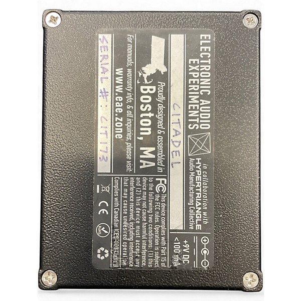 Used Electronic Audio Experiments citadel Effect Pedal