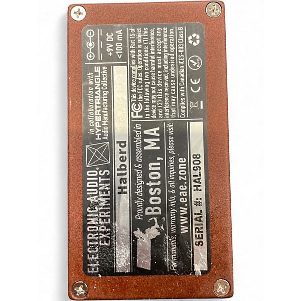 Used Electronic Audio Experiments halberd Effect Pedal