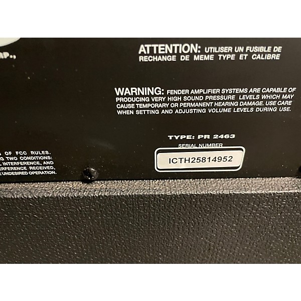 Used Fender Rumble 25 25W 1x8 Bass Combo Amp