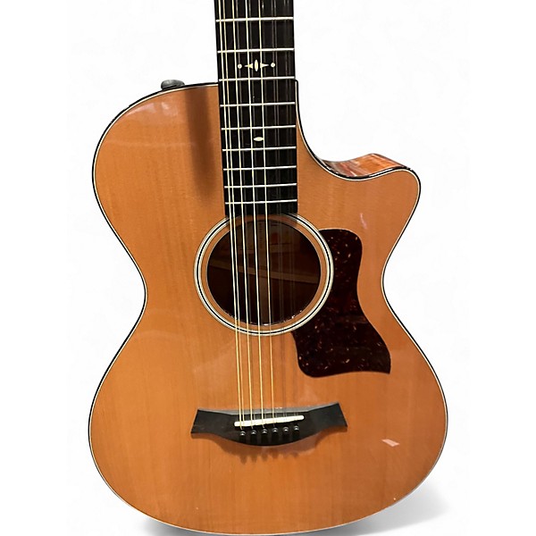 Used Taylor 552CE Natural 12 String Acoustic Electric Guitar