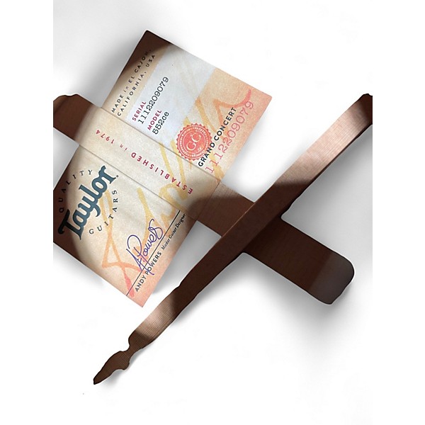 Used Taylor 552CE Natural 12 String Acoustic Electric Guitar