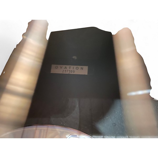 Used Ovation 1624 Brown Classical Acoustic Electric Guitar