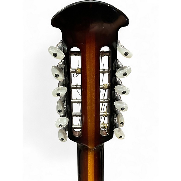 Used Ovation 1615 Sunburst 12 String Acoustic Electric Guitar