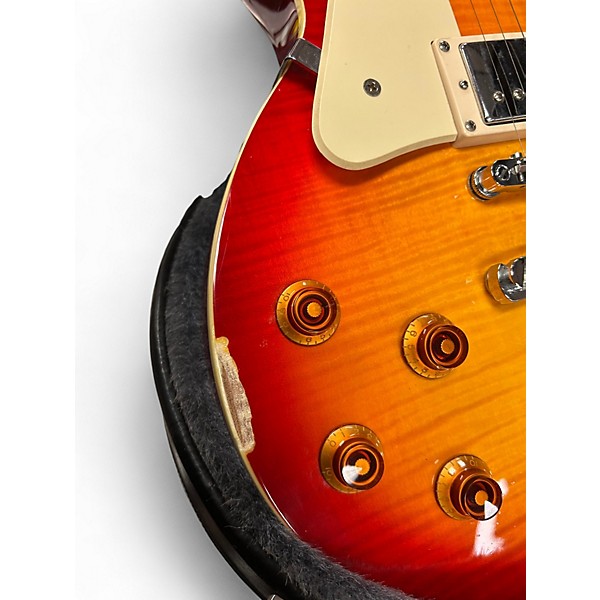 Used Epiphone Les Paul Standard Cherry Sunburst Solid Body Electric Guitar