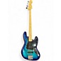 Used Fender Player Jazz Bass Limited-Edition Plus Top Blue Burst Electric Bass Guitar thumbnail