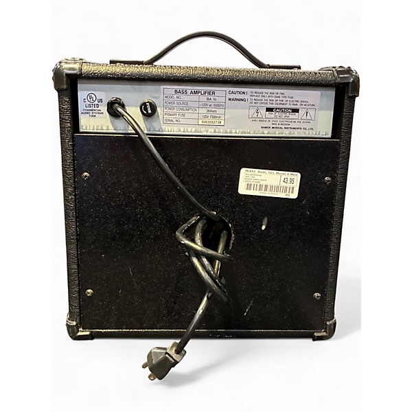 Used Silvertone BAXs Bass Combo Amp