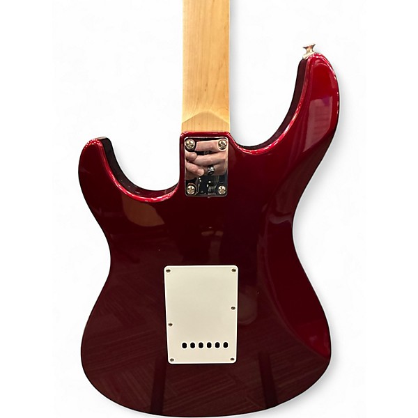 Used 2023 Yamaha Pacifica Candy Apple Red Solid Body Electric Guitar