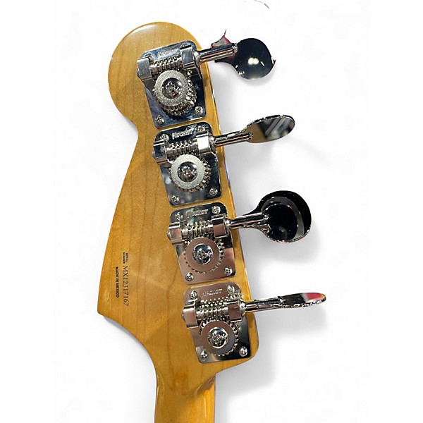 Used 2012 Fender Pawnshop Mustang Bass White Electric Bass Guitar