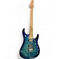 Used 2020 Ernie Ball Music Man JP15 John Petrucci Signature cerulian paradise Solid Body Electric Guitar thumbnail