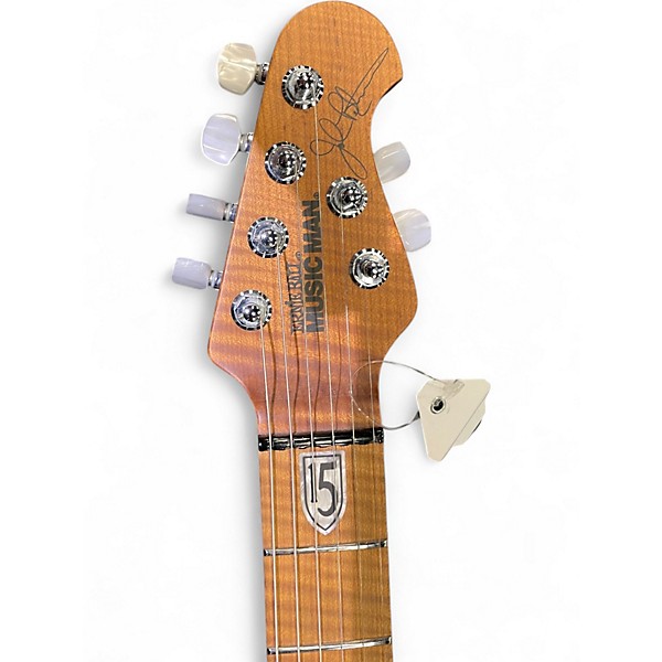 Used 2020 Ernie Ball Music Man JP15 John Petrucci Signature cerulian paradise Solid Body Electric Guitar