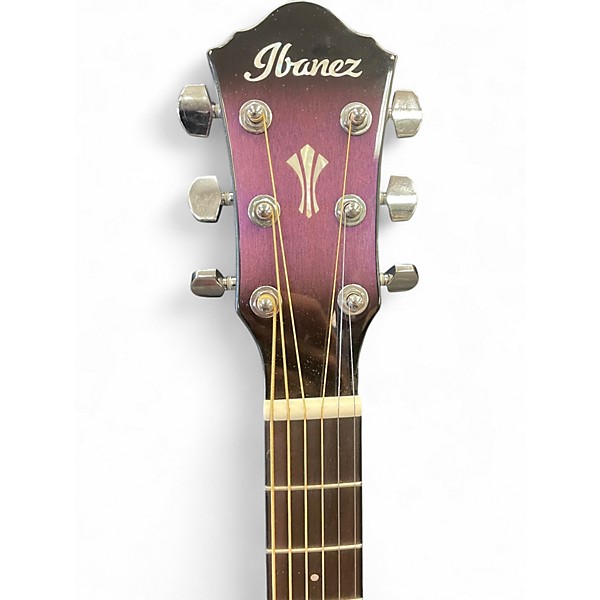Used Ibanez AEG70 PURPLE Acoustic Electric Guitar