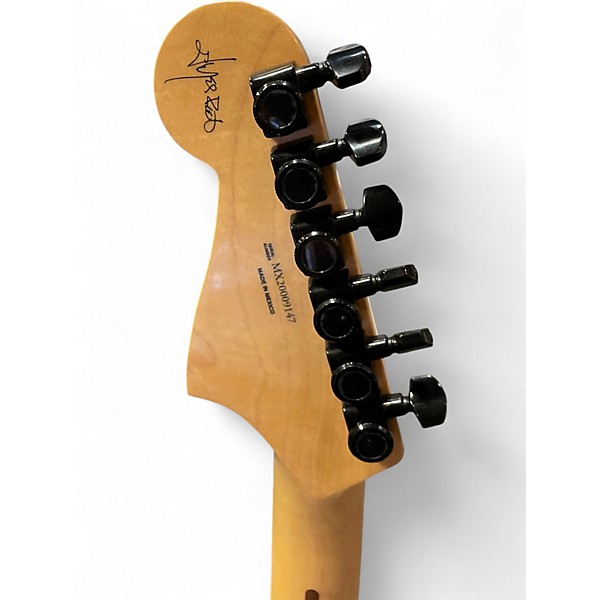 Used 2020 Fender Jim Root Signature Jazzmaster SATIN WHITE Solid Body Electric Guitar