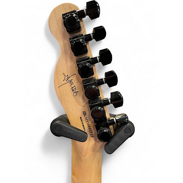 Used 2014 Fender Jim Root Signature Telecaster SATIN WHITE Solid Body Electric Guitar