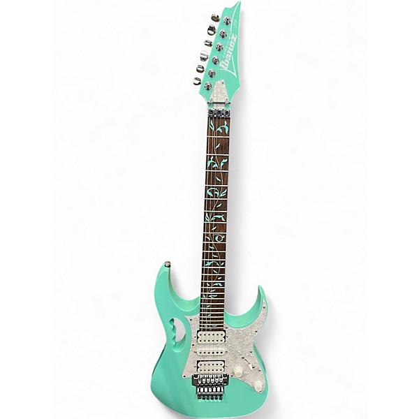 Used Ibanez JEM70V Steve Vai Signature Seafoam Green Solid Body Electric Guitar
