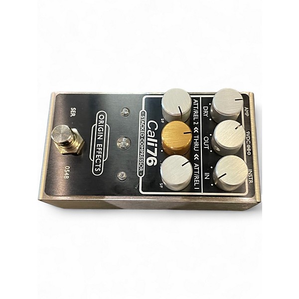 Used Origin Effects CALI76 STACKED COMPRESSOR Effect Pedal